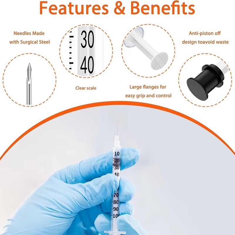 100-Pack Disposable Syringes P - Medical Laboratories 评论和价格