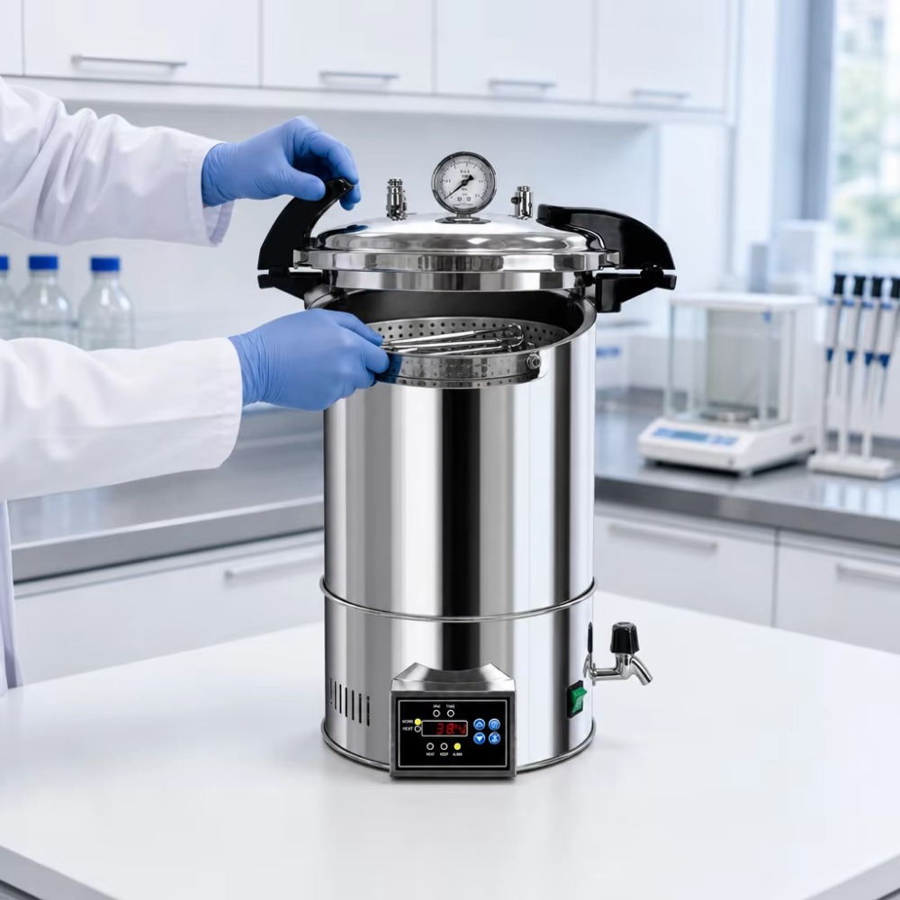 24L Digital Autoclave Steam St - Medical Laboratories 评论和价格