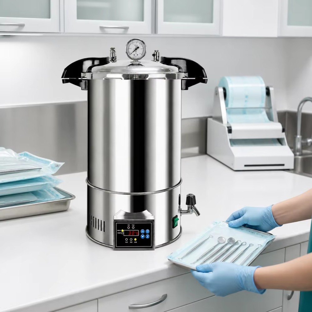 24L Digital Autoclave Steam St - Medical Laboratories 评论和价格